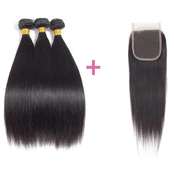 12A HD 4*4 Closure With Bundles